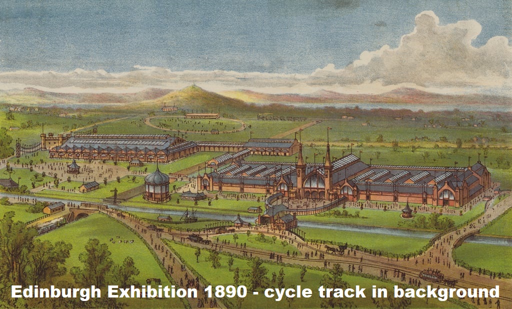 Edinburgh - 1890 Exhibition Ground : Image credit Meisterdrucke